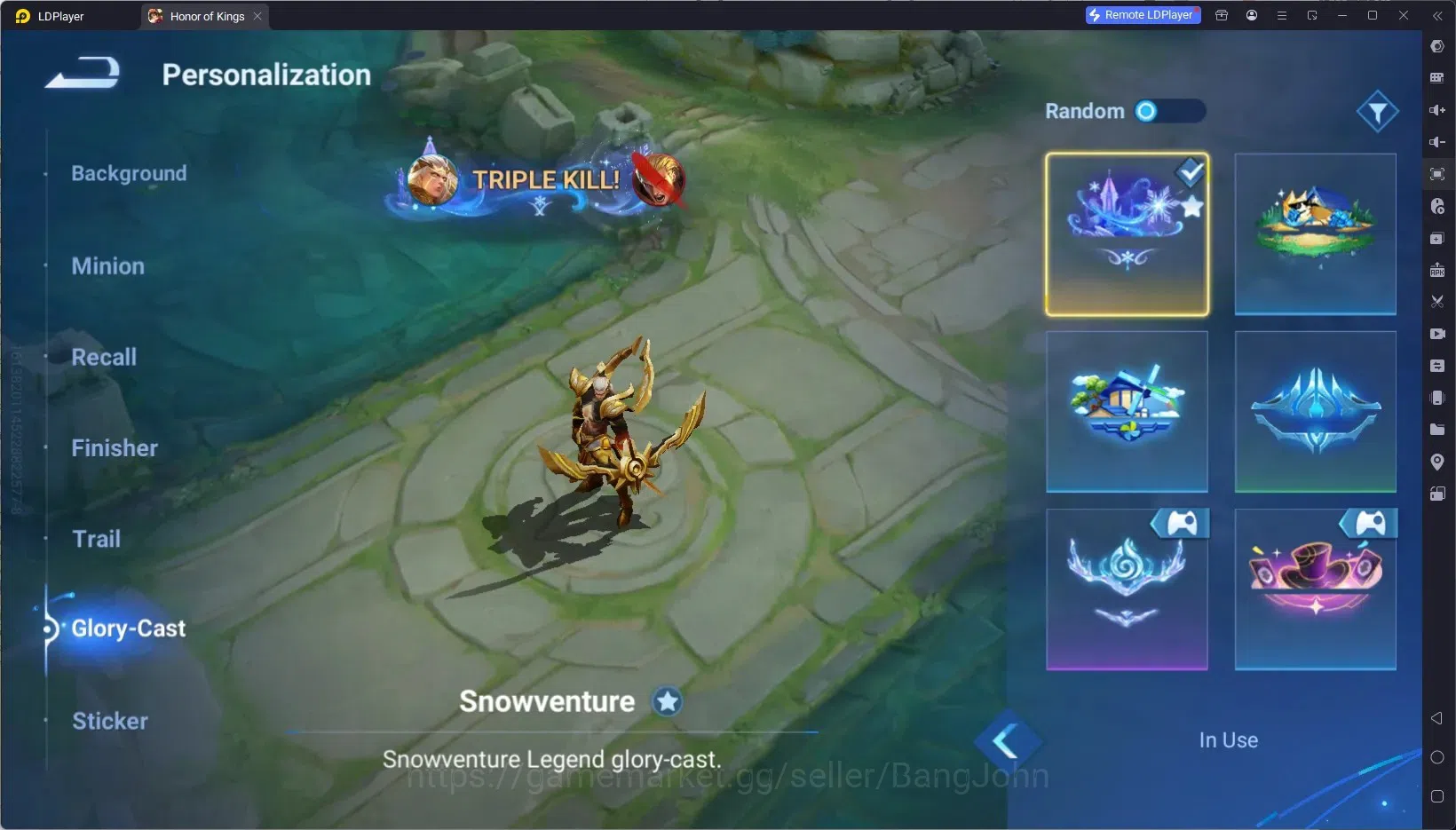 Honor of Kings Accounts Global | 104H 71S |Flawless Kaizer, ShanHai Yao, S image 7