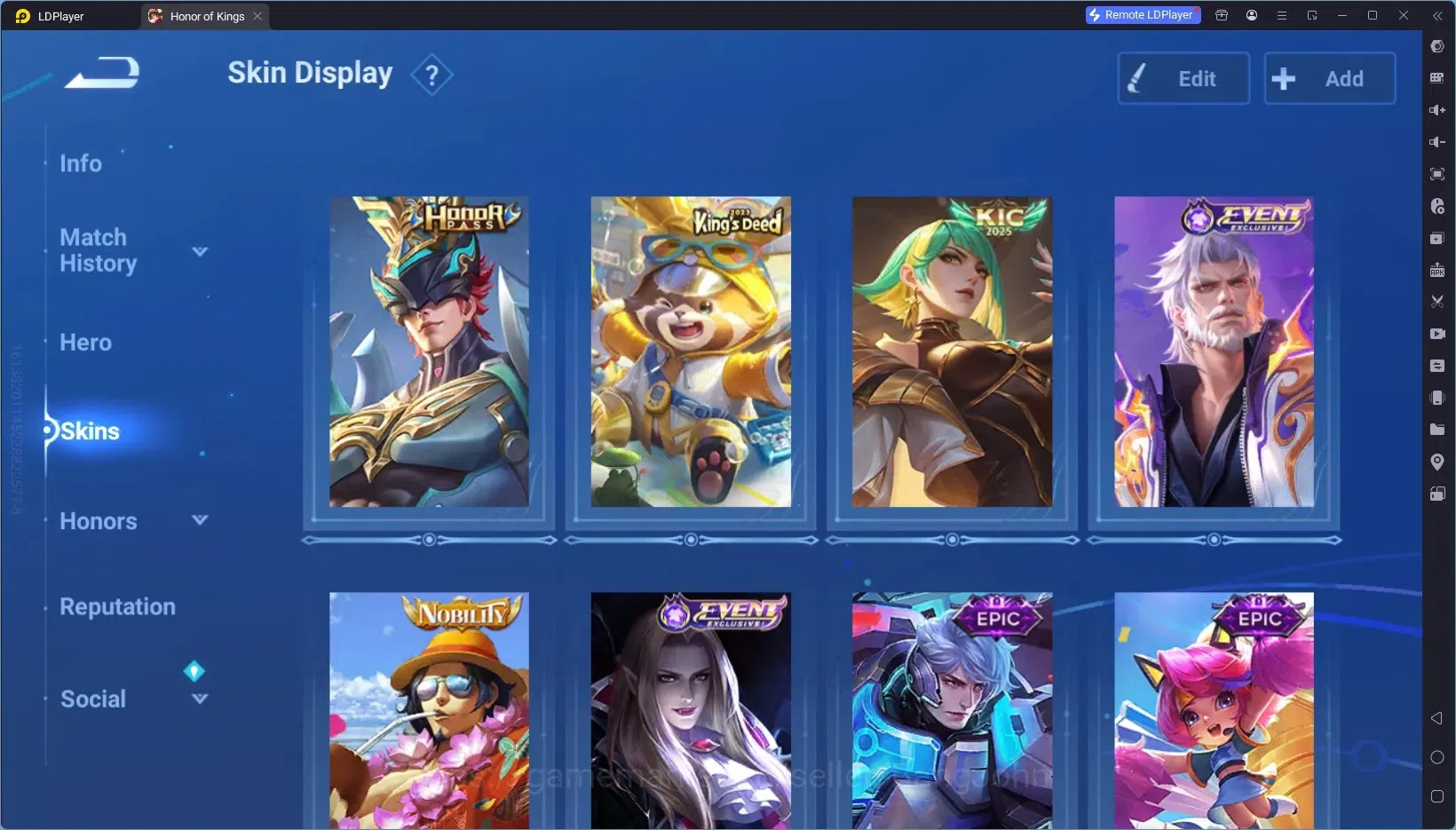 Honor of Kings Accounts Global | 104H 71S |Flawless Kaizer, ShanHai Yao, S image 9