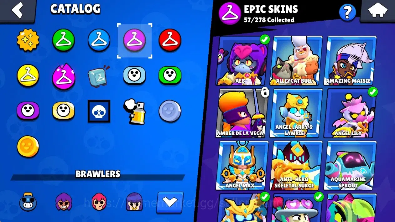 Brawl Stars Accounts Global|29674 Thropy|77 Brawlers-21 Max Lvl.|20 Hyp image 20