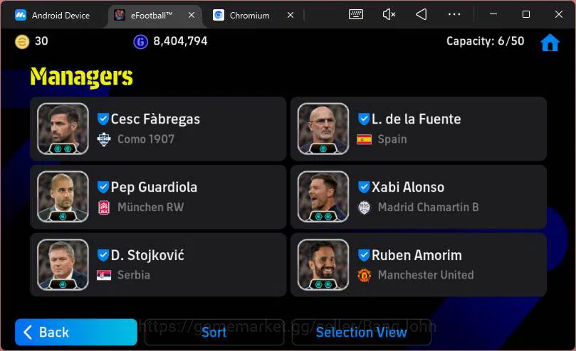 eFootball Accounts Android|Pw 3201|Many epic + Legend card|Suarez MSN image 12