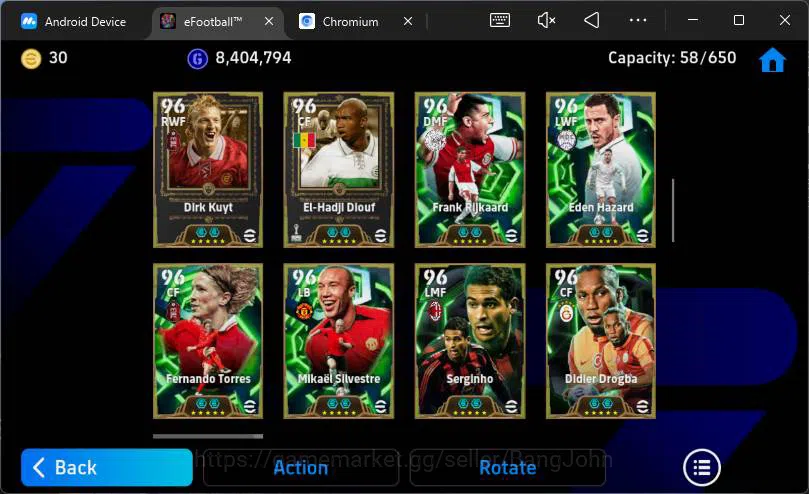 eFootball Accounts Android|Pw 3201|Many epic + Legend card|Suarez MSN image 9