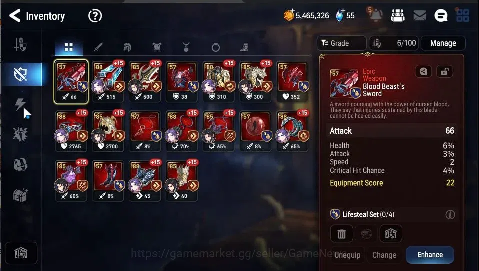 Epic Seven Accounts GLOBAL Unverif|NewEra|2 ML(Salome,Clilias)+Fenne,F image 13