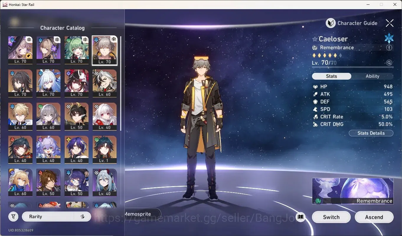 Honkai Star Rail Accounts Others ASIA|TL 59|10 Limited 2
