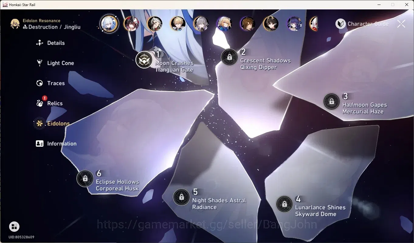 Honkai Star Rail Accounts Others ASIA|TL 59|10 Limited 4