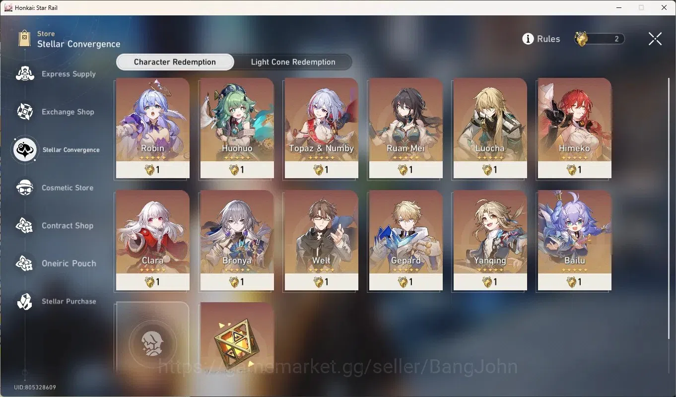 Honkai Star Rail Accounts Others ASIA|TL 59|10 Limited 6