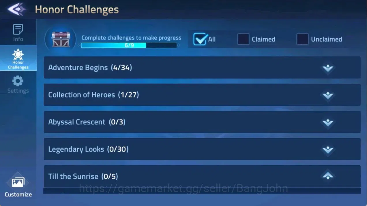 Mobile Legends: Adventure Accounts 70685 | L54 | 1166K POWER | CAMP 31-45 | VIP 5 | 1 UR Heartcore Angela | 1 Awakened 2