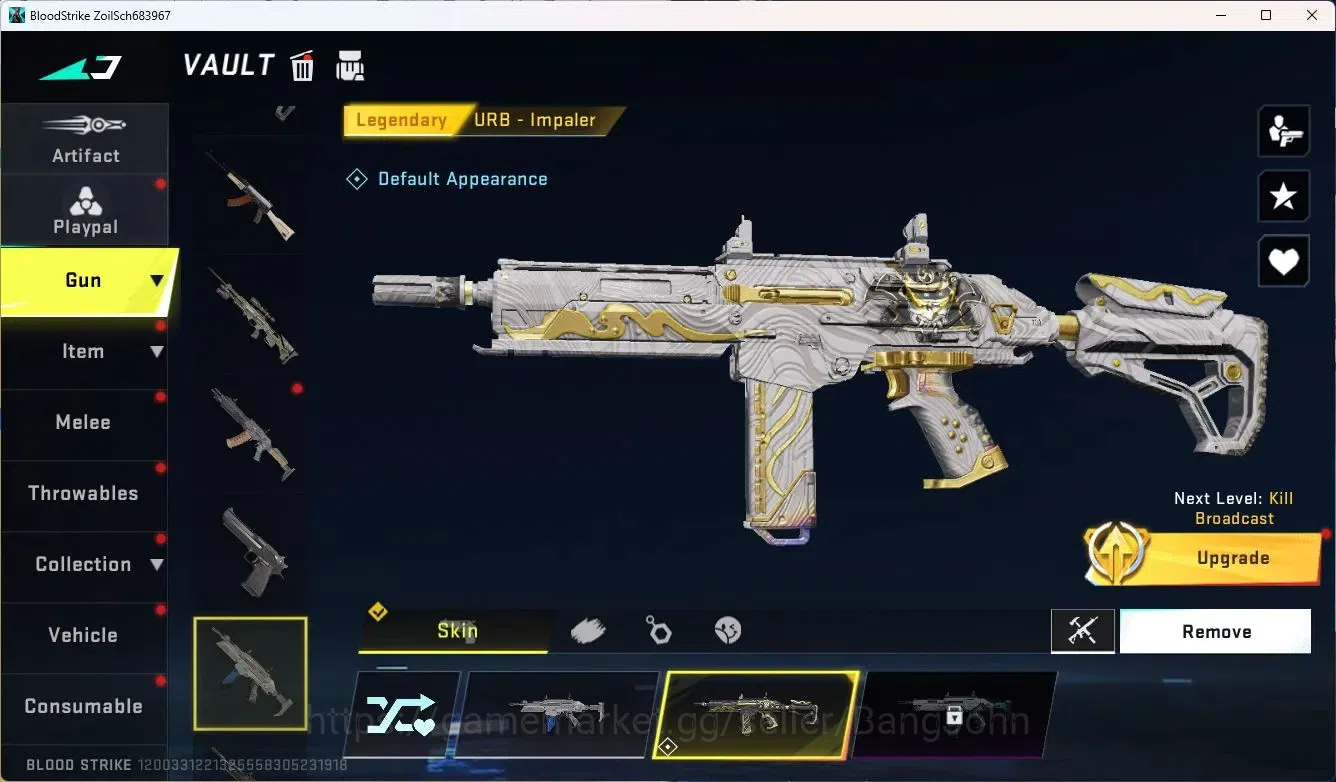 Blood Strike Accounts ASIA | Limited Butterfly Knife (2nd Anniv) | EVANG image 5