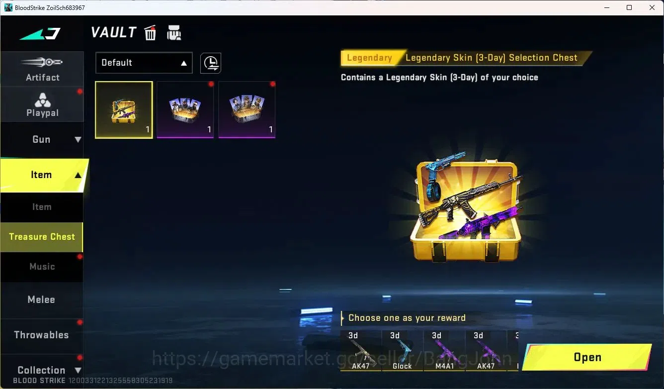 Blood Strike Accounts ASIA | Limited Butterfly Knife (2nd Anniv) | EVANG image 9