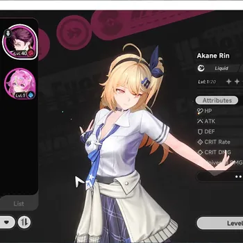 Neverness to Everness Accounts Global NA|HL 27|16 TL|2 S-Class 1 Limited| Akane Rin + Signature + Glider|Hathor|2 S-Class