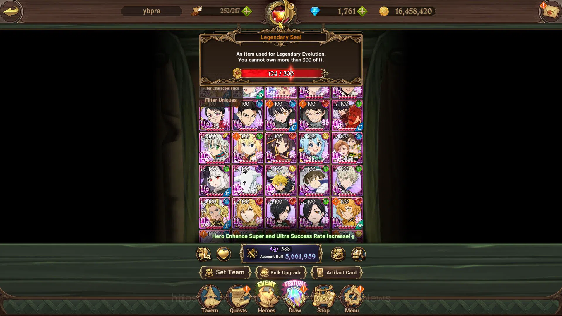 The Seven Deadly Sins: Grand Cross Accounts Asia|5,6M CC|1761 Dm+124 LS|2 LR+10 UR+Many Collab image 3