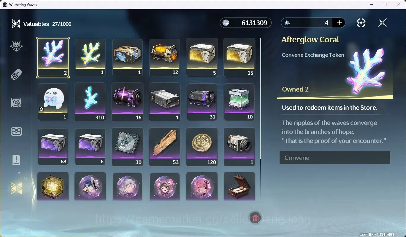 Wuthering Waves Accounts ASIA |2 Char Limited [Chisa,Cartethyia]+Rebecca|Mc image 13