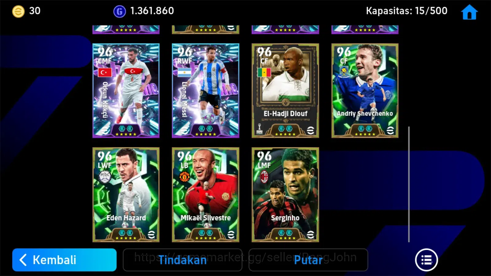 eFootball Accounts ANDROID|PW 3172|Yaya toure epic,de gea show,ronald image 2