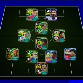 eFootball Accounts High-End Kolektif 3216+ Buffon x Cannavaro x Kaka x Rijkaard x Ronaldinho x Rooney x Aguero x 4 Manager