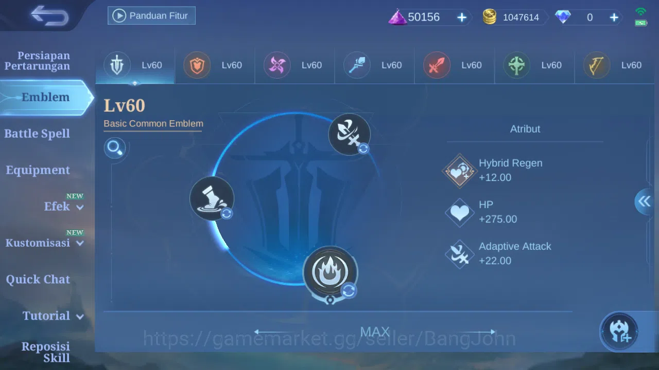 Mobile Legends: Bang Bang Accounts Others Hero 131 Skin 373 | Legend Freya | HXH Julian | CC YSS | Luckybox Martis | Annual 13