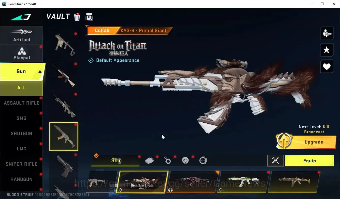 Blood Strike Accounts ASIA|ETERNAL DeAgle+MELEE Katar,Collab 7DS Karl98, image 16