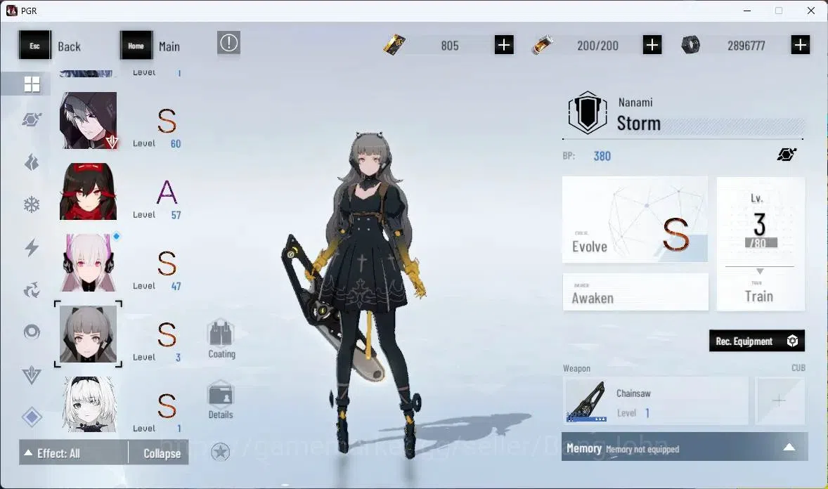 Punishing: Gray Raven Accounts ASIA | Lv71|[S Lucia CW+Sign,S Daemonissa+Sign,S L image 11