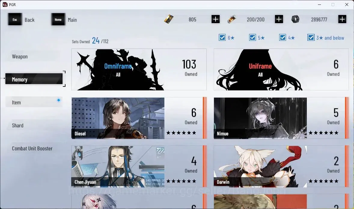 Punishing: Gray Raven Accounts ASIA | Lv71|[S Lucia CW+Sign,S Daemonissa+Sign,S L image 15