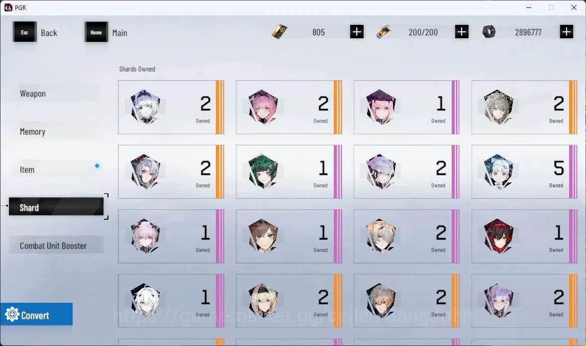 Punishing: Gray Raven Accounts ASIA | Lv71|[S Lucia CW+Sign,S Daemonissa+Sign,S L image 18
