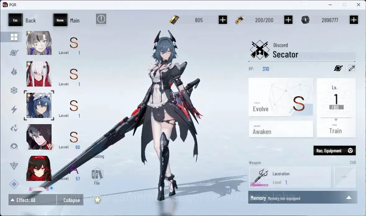 Punishing: Gray Raven Accounts ASIA | Lv71|[S Lucia CW+Sign,S Daemonissa+Sign,S L image 8