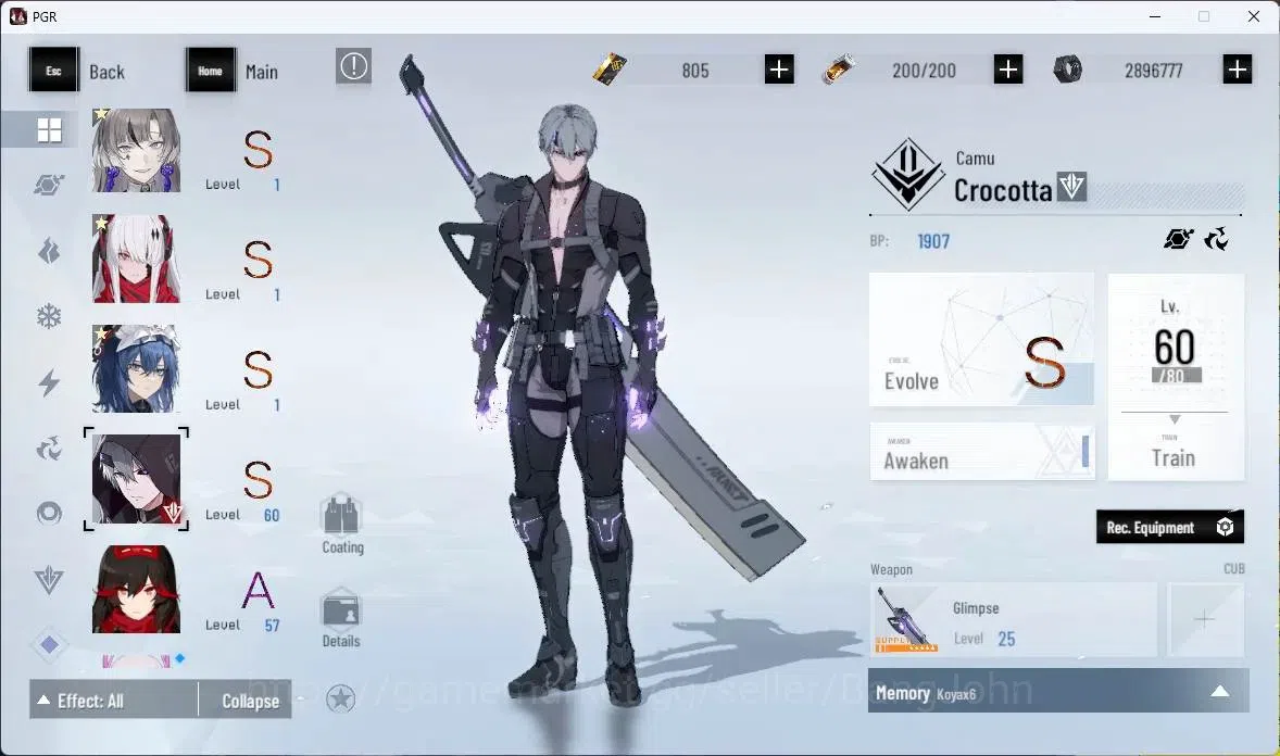 Punishing: Gray Raven Accounts ASIA | Lv71|[S Lucia CW+Sign,S Daemonissa+Sign,S L image 9