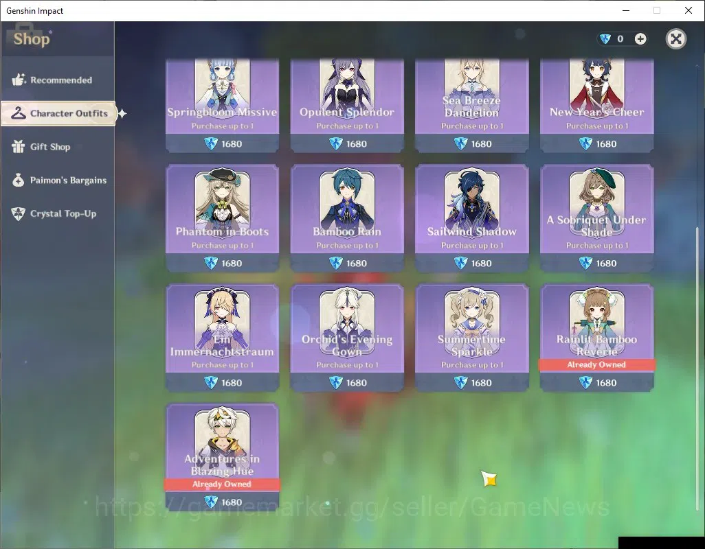 Genshin Impact Accounts ASIA|AR 57|7 Limited + 6 (*5Weapon)|[ArleC3,Wander image 16