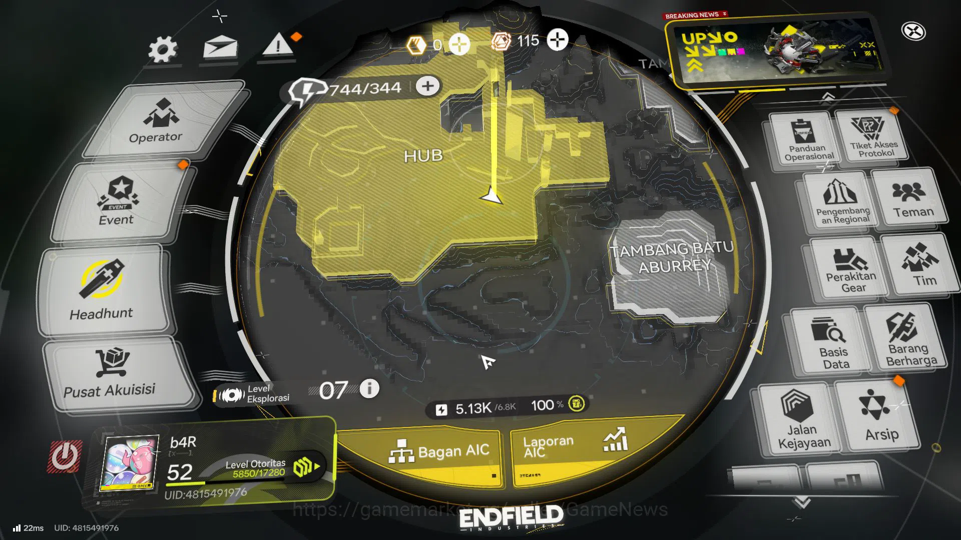 Arknights: Endfield Accounts Asia|End LV52|Unlock All Map+Wuling|6SSR(Leavatain image 4