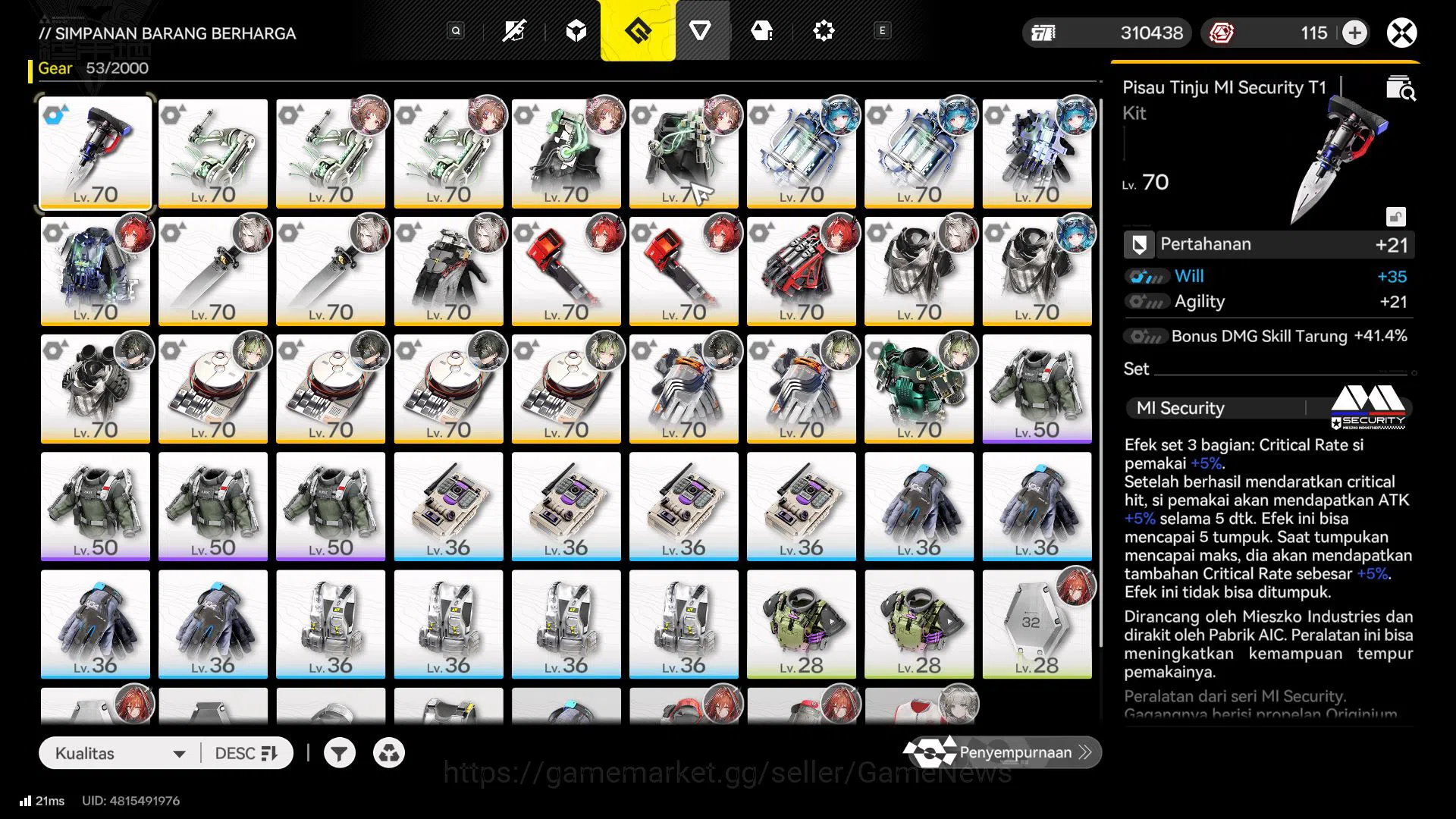 Arknights: Endfield Accounts Asia|End LV52|Unlock All Map+Wuling|6SSR(Leavatain image 9