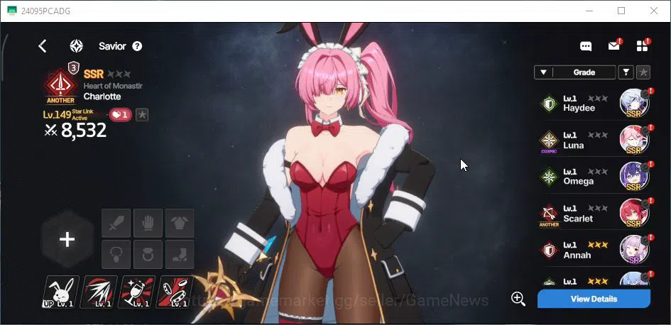 StarSavior Accounts GLOBAL|Lv 65|29 SSR[(Asherah Waltz,Rosaria)+Max LB image 10