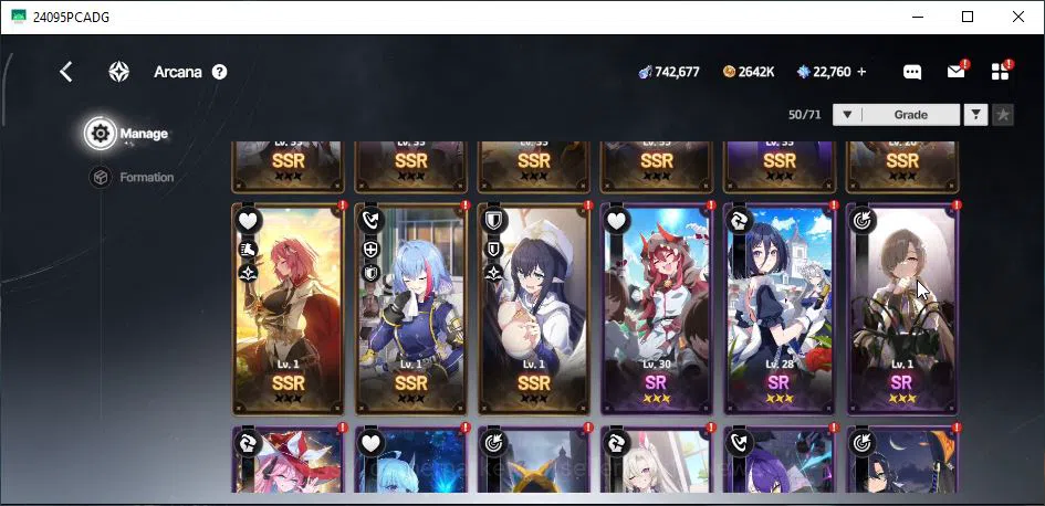 StarSavior Accounts GLOBAL|Lv 65|29 SSR[(Asherah Waltz,Rosaria)+Max LB image 12
