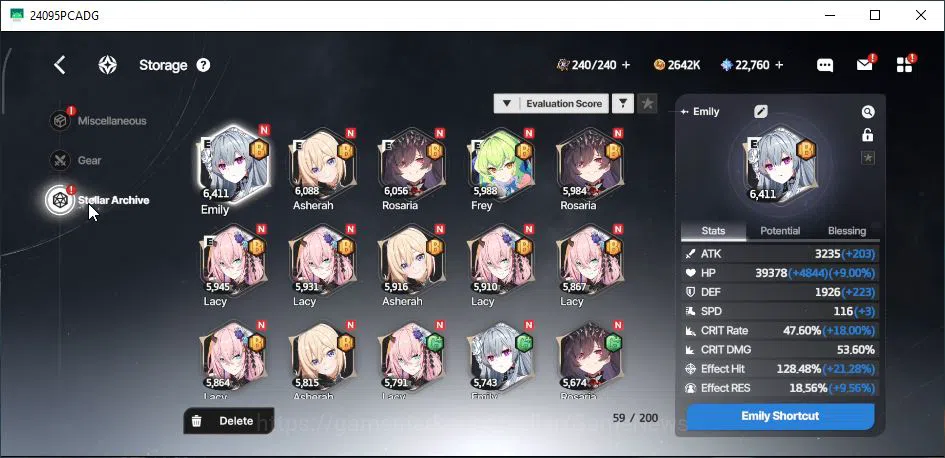 StarSavior Accounts GLOBAL|Lv 65|29 SSR[(Asherah Waltz,Rosaria)+Max LB image 18
