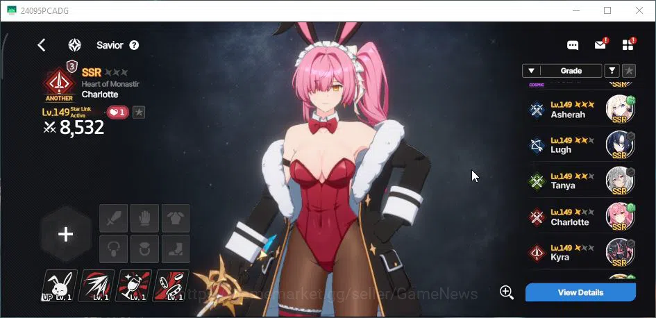 StarSavior Accounts GLOBAL|Lv 65|29 SSR[(Asherah Waltz,Rosaria)+Max LB image 6