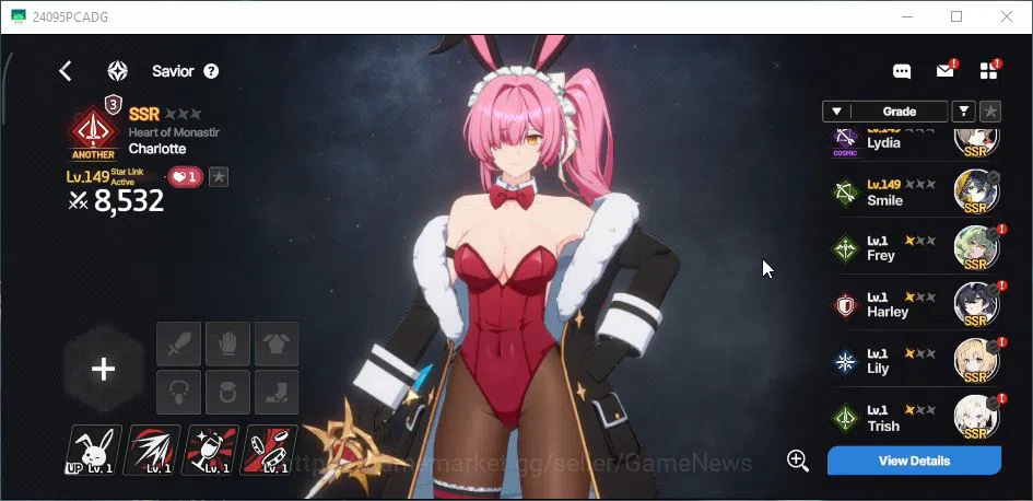 StarSavior Accounts GLOBAL|Lv 65|29 SSR[(Asherah Waltz,Rosaria)+Max LB image 8