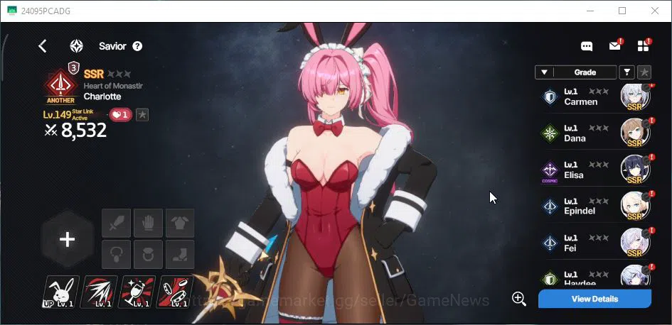 StarSavior Accounts GLOBAL|Lv 65|29 SSR[(Asherah Waltz,Rosaria)+Max LB image 9
