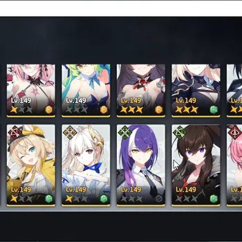 StarSavior Accounts GLOBAL|Lv 65|29 SSR[(Asherah Waltz,Rosaria)+Max LB image 1