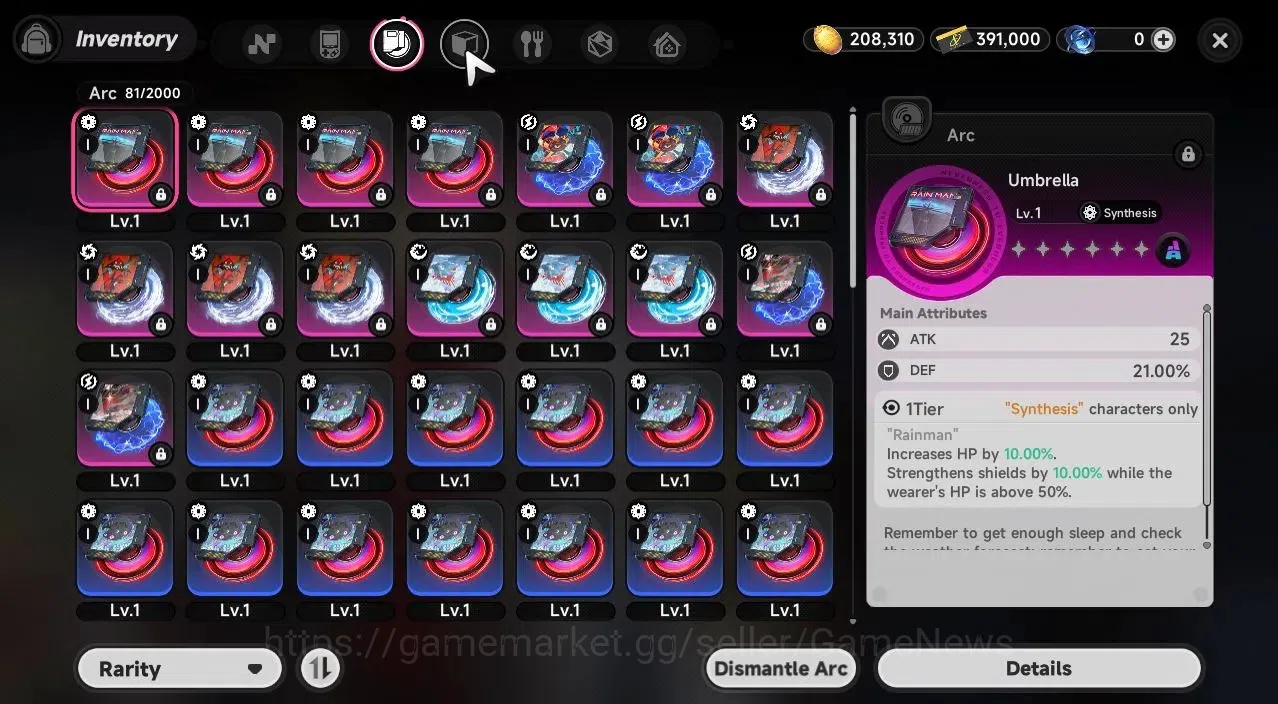 Neverness to Everness Accounts Global NA|HL 4|1 SSR Limited Nanally +1 S-Class Ch image 9
