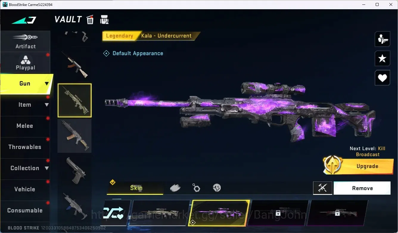 Blood Strike Accounts ASIA | 1 Ultra Melee: Lightblade - Dark Force | 3  image 3