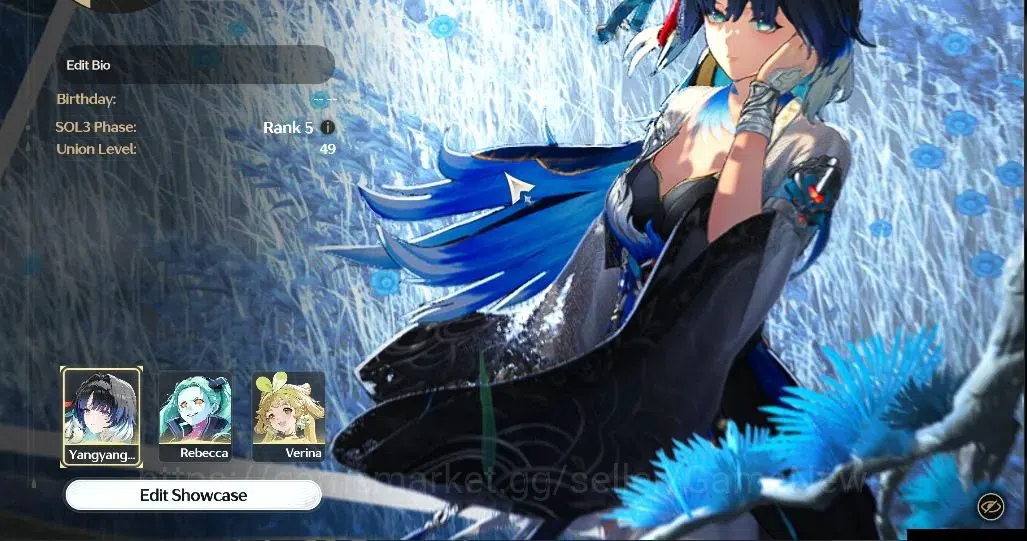 Wuthering Waves Accounts Others NA|UL 49|2 Limited+2 Std Char|(Yangyang:Xuanling RC5 + Sign) Rebecca,Verina,Encore|DB Lvl 1
