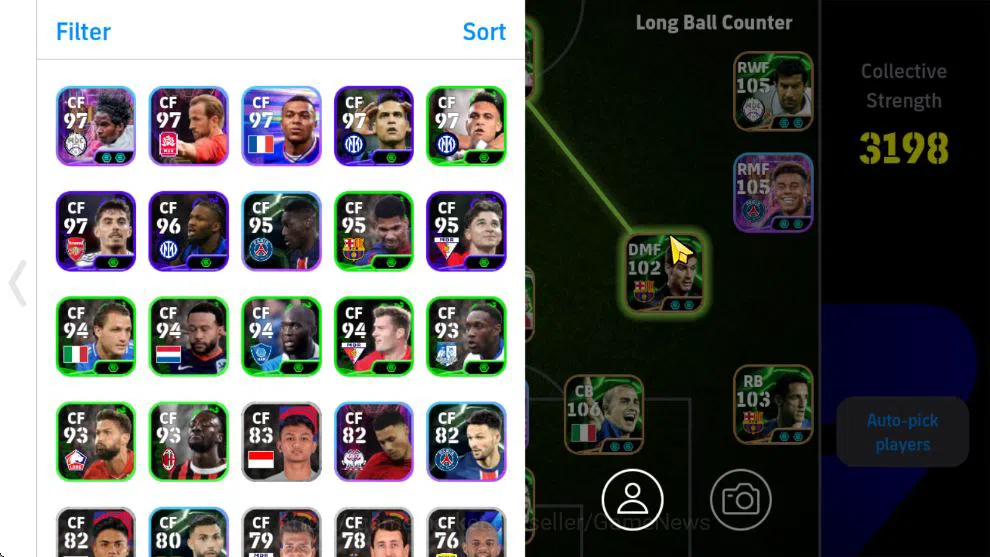 eFootball Accounts Mobile|[BigTime Steven Gerrard],Lewandowski Phenom image 4