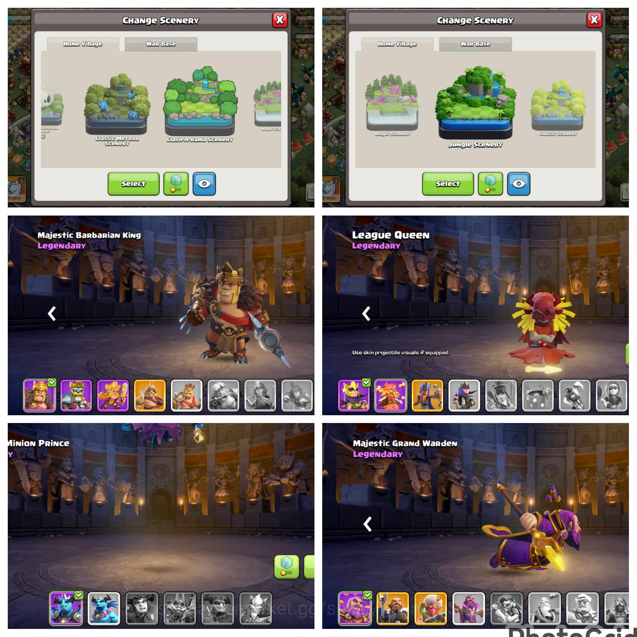 Clash of Clans Accounts High-End FLASH SALE TH 16 LVL 181 MAXED 100% RARE EXCEPT TROPS|EPIC 8 MAX|NC FREE|STAR WAR 1523|667 4