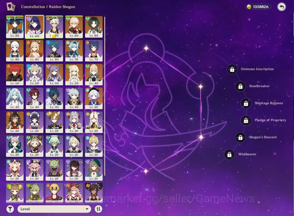 Genshin Impact Accounts ASIA|AR51|7Limited+1(*5Weapon)|Kazuha,Wanderer,Xia image 16