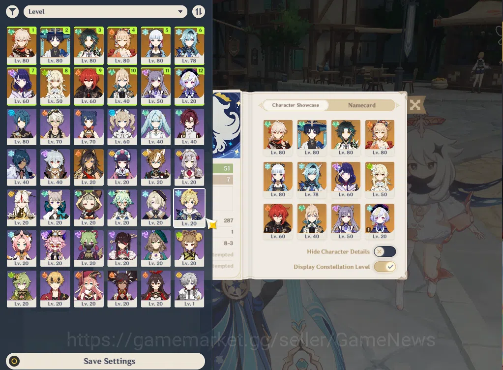 Genshin Impact Accounts ASIA|AR51|7Limited+1(*5Weapon)|Kazuha,Wanderer,Xia image 17