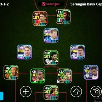 eFootball Accounts Legends & Iconic Players Android|PW 3122|BigT C Ronaldo,Epic Baresi VanBasten Berbatov Vieri XabiAlonso
