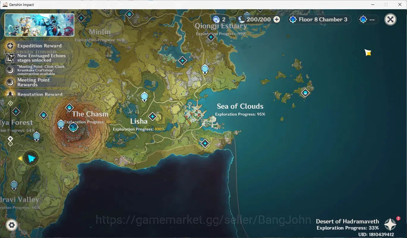 Genshin Impact Accounts ASIA|AR 57|5 limit (Mavuika,Furina,Zhongli,Chasca, image 18