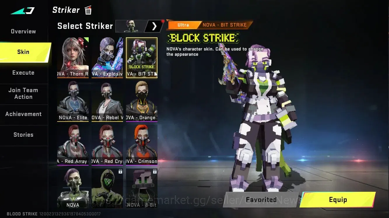 Blood Strike Accounts ASIA|ETERNAL[Vector Lv3,Kar98]|Collab AOT[RAN-Mika image 7