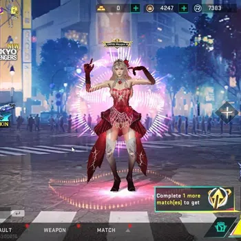 Blood Strike Collab Skin ASIA|ETERNAL[Vector Lv3,Kar98]|Collab AOT[RAN-Mika image 1