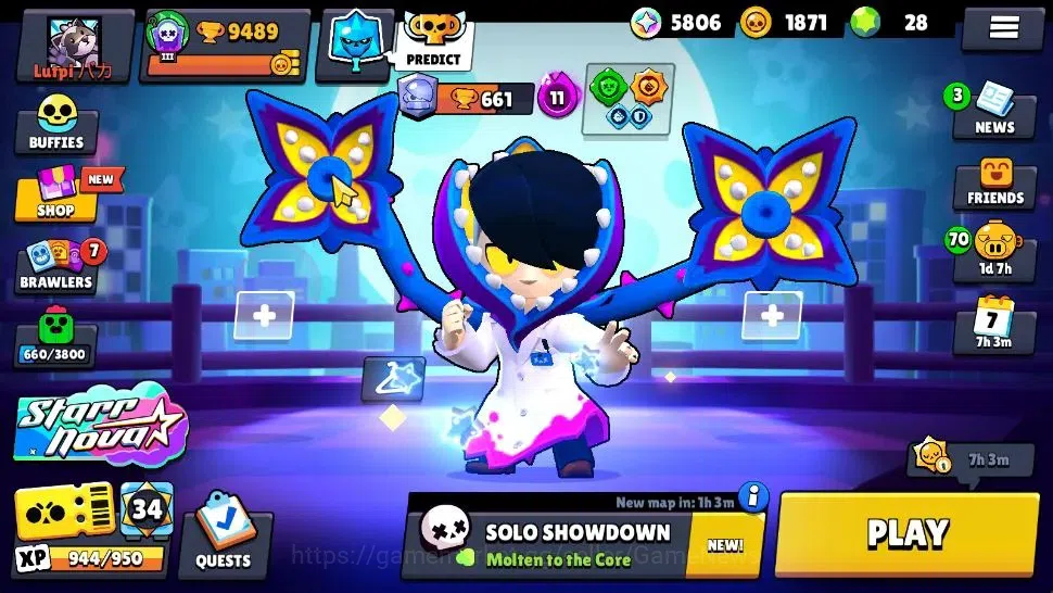Brawl Stars Accounts 9489 Trophy 40 Brawlers 3 Max Lv|1 Legend (Jock St image 1