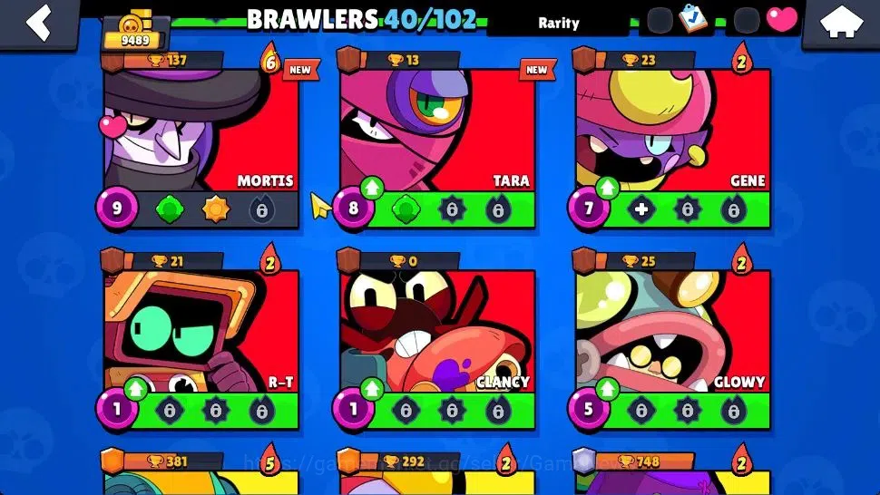 Brawl Stars Accounts 9489 Trophy 40 Brawlers 3 Max Lv|1 Legend (Jock St image 13