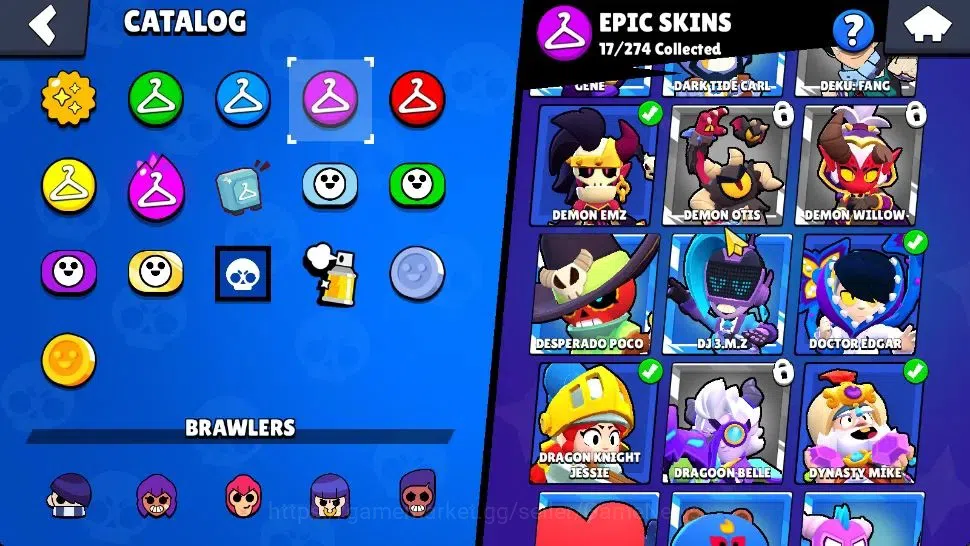 Brawl Stars Accounts 9489 Trophy 40 Brawlers 3 Max Lv|1 Legend (Jock St image 17