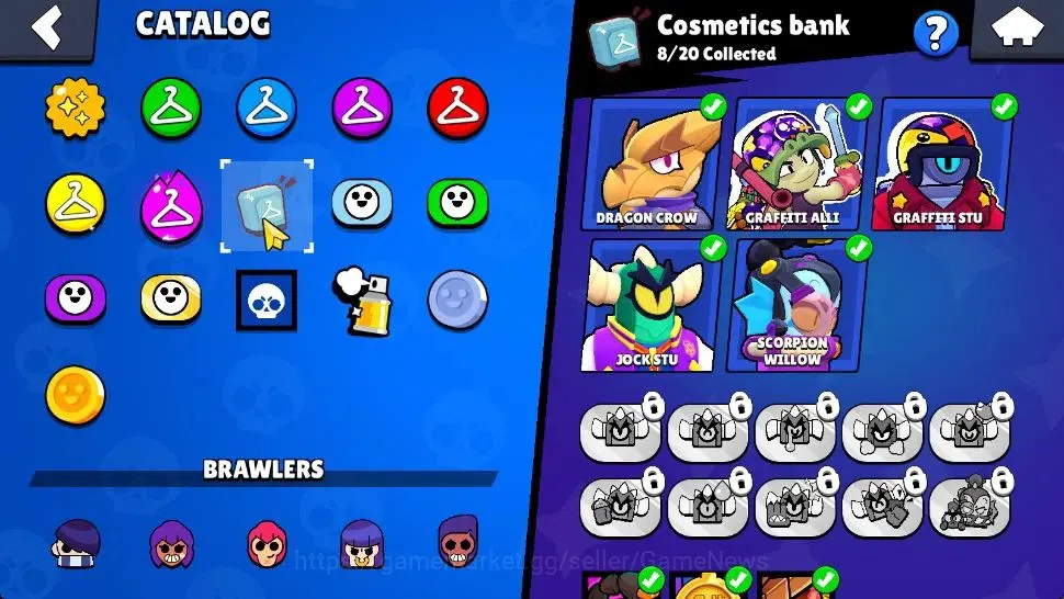 Brawl Stars Accounts 9489 Trophy 40 Brawlers 3 Max Lv|1 Legend (Jock St image 20