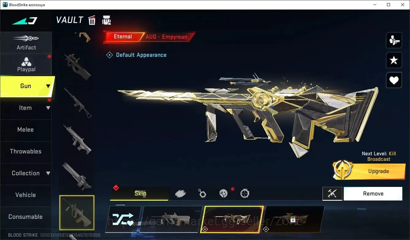 Blood Strike Accounts Asia|1 Eternal Gun : AUG - Empyrean|1 OPM Collab|3 image 3